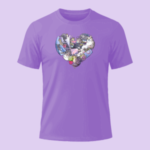 Gatos malulos - Morado