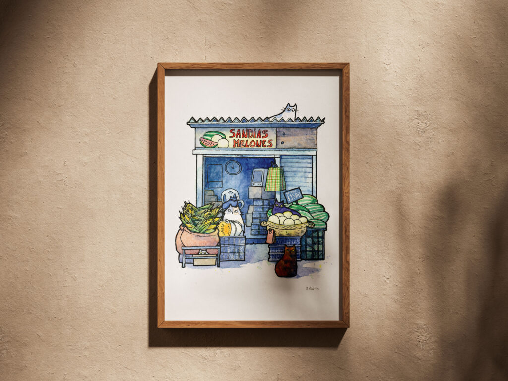 Print Puesto Azul